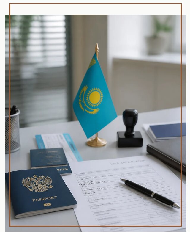 Оформление визы в Казахстан для поездки и работы в Шатуре